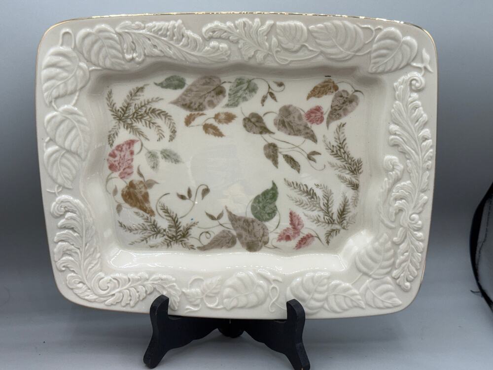Lenox Nature's Impressions Ivy Leaves Tray